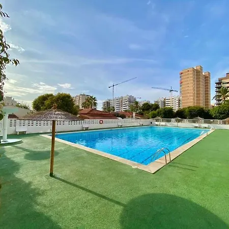 Apto Reformado 2-4 Pax, Wifi, Piscina Y Parking Junto A La Playa Alicante
